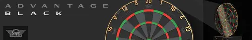 Bull's Advantage black Dartboard