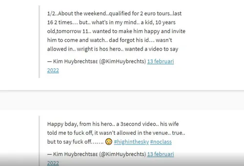 2022 02 14 14 54 47 Ze zei dat ik moest oprotten  Kim Huybrechts krijgt uitbrander van vrouw Peter