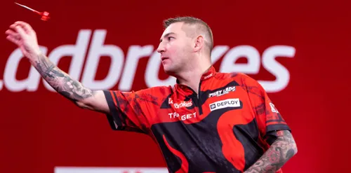 Nathan Aspinall in Aktion