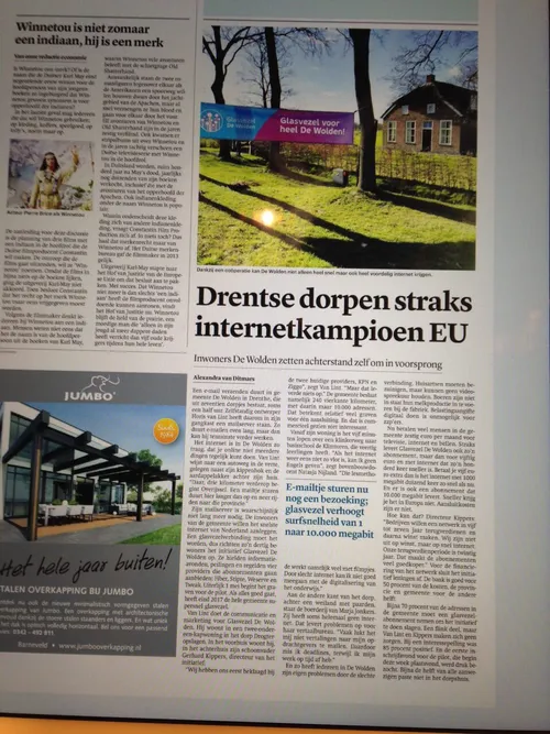 artikel in trouw