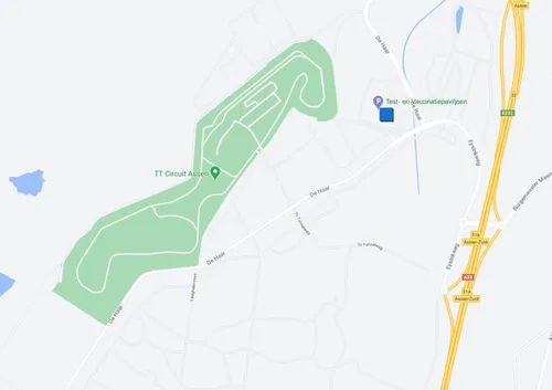 assen kaart tt circuit