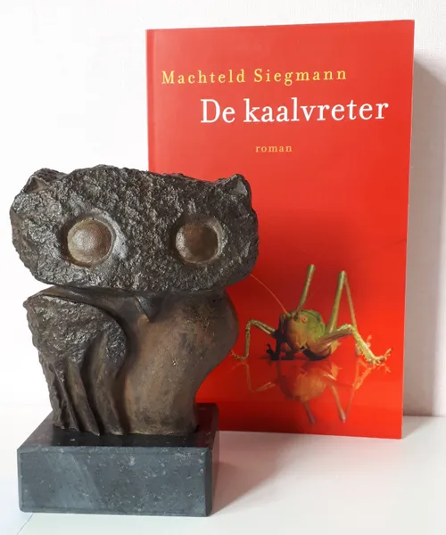 drenthe machteld de kaalvreter bronzen uil