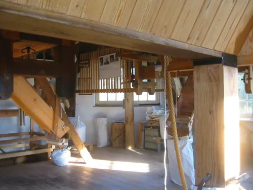 interieur van achtkante beltmolen amr molenfoto 20539653 rce