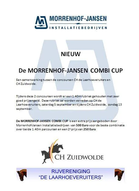 morrenhof jansen combi cup