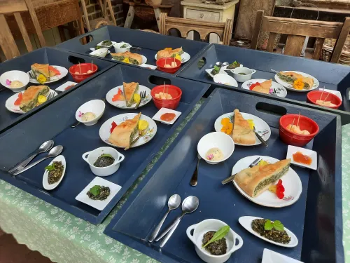 reestdal wildpluk high tea hartige ronde foto wildplukster olga