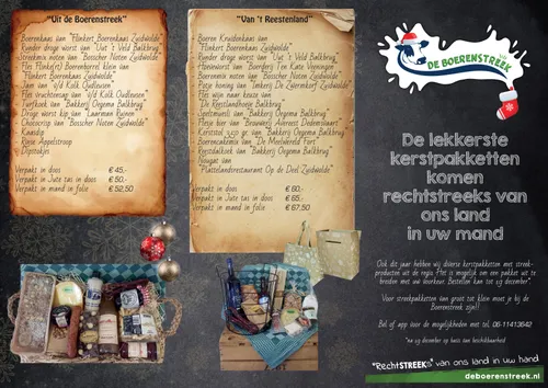 zuidwolde boerenstreek flyer kerstpakketten 2020 deel 1