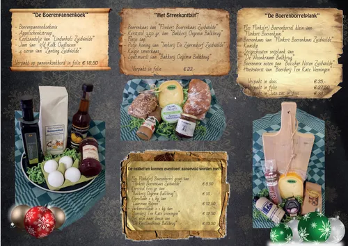 zuidwolde boerenstreek flyer kerstpakketten 2020 deel 2