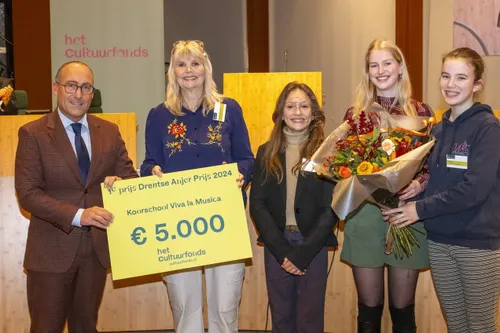 drenthe anjers uitgereikt viva la musica