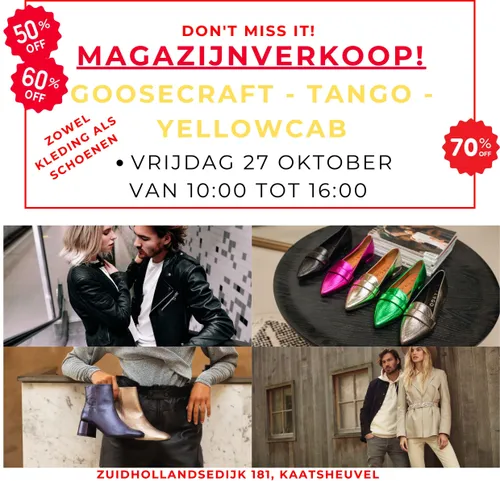 banner magazijnverkoop