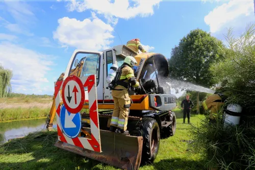 graafmachine in brand de riek empel 4