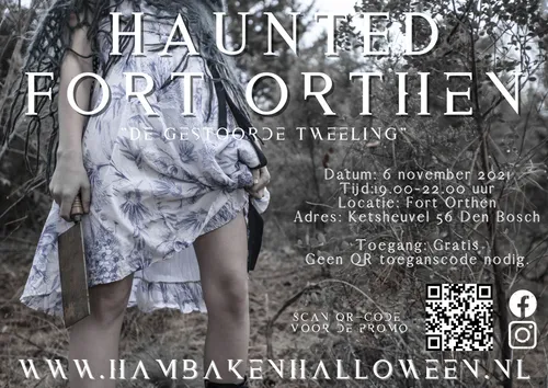 haunted fort orthen poster