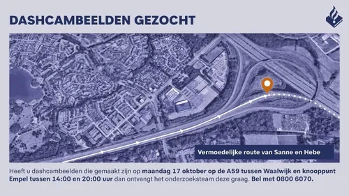 oproep dashcam beelden vindplaats 2010