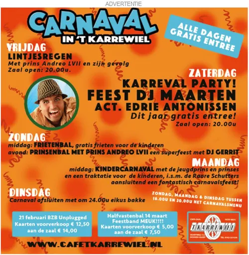 advertentie karrewiel