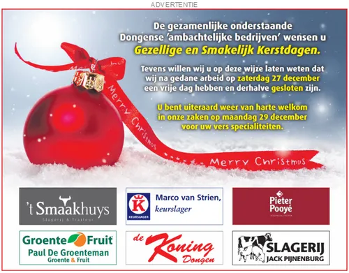 advertentiekerst