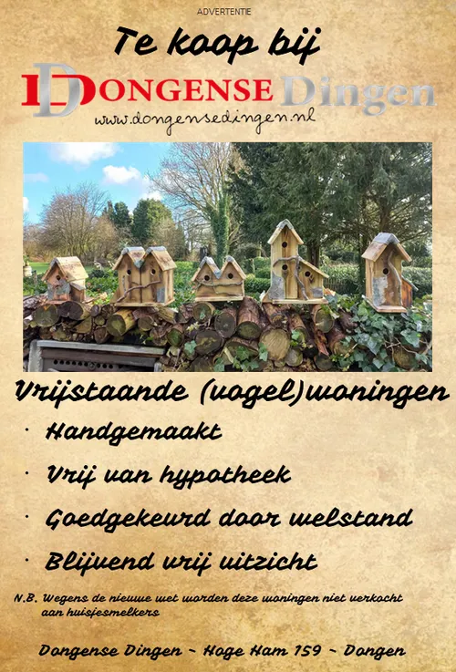vogelhuisjes