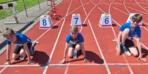 Maks, Bas en Noah aan de start in Beveren
