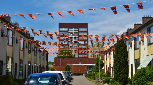 ek oranjeversiering e