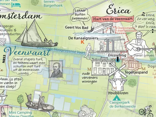 stukje van de kaart erica 1