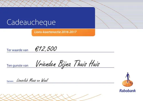 cheque hospice
