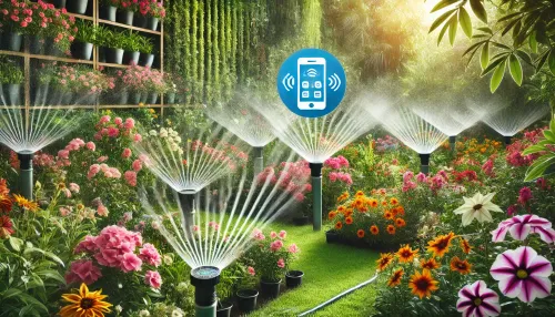 automatische beregening tuin