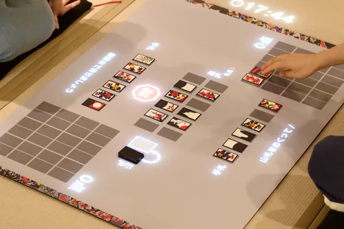 nintendomuseum 07 workshop play room try playing hanafuda