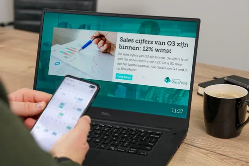 corporate screensaver sales numers q3 nl