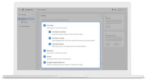 demand gen channel controls