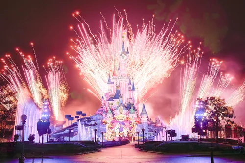 disneytalesofmagic cinderella fireworks