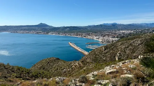 Het prachtige uitzicht bij Cabo de San Antonio