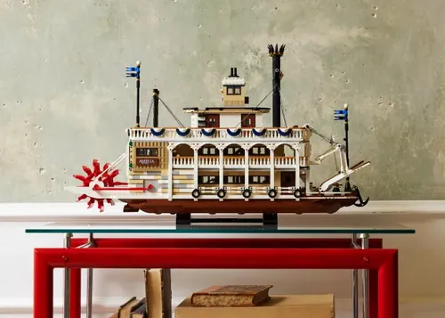 lego stoomboot 1