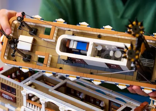 lego stoomboot