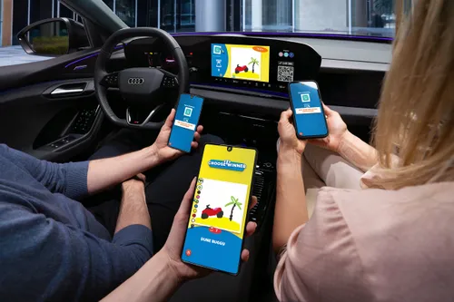 4pictionarye284a2 car party on airconsole e28094 mattels classic party game becomes an exclusive launch experience for audi owners