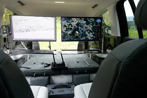 IONIQ 9 Seed Ball Drone Station