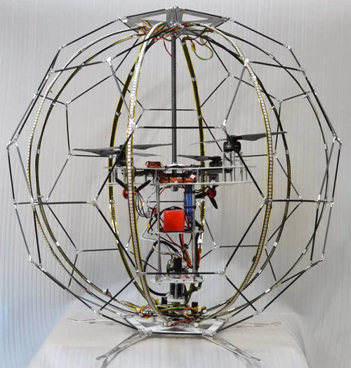 Dit is de drone zonder dat de LEDS aan zijn.