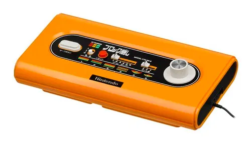 Een hele oude Nintendo machine: Blockbreaker.