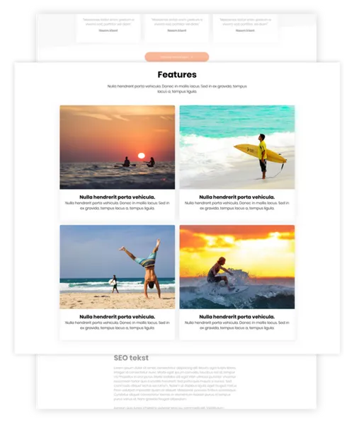 <i>Licht je productfeatures in tekst en beeld uit</i>.