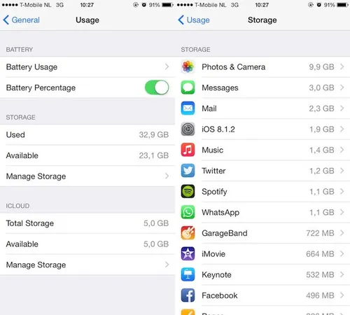 7 manieren om meer ruimte op je iphone te krijgen - 1