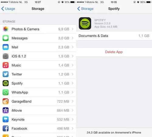 7 manieren om meer ruimte op je iphone te krijgen - 2