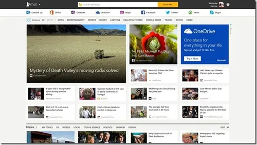 Preview nieuwe&nbsp;MSN