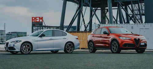 De nieuwe 2023 modellen van de Giulia en Stelvio