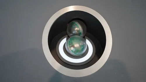 Magic balls bij Audi die zorgen dat tekst krijgt bij wat je gaat zien