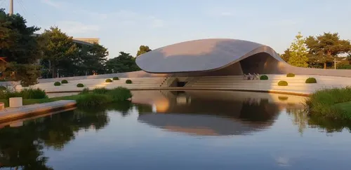 Autostadt, het prachtige Porsche paviljoen