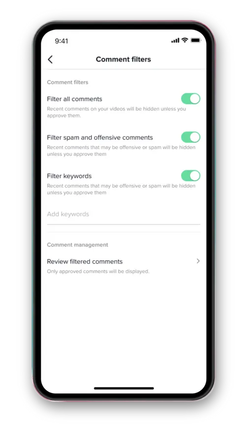 Nieuwe tools om vriendelijkheid op TikTok te promoten. Foto\/TikTok.