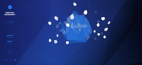 In dit beginscherm kun je kiezen uit de kunstwerken die tot dan toe beschikbaar zijn.