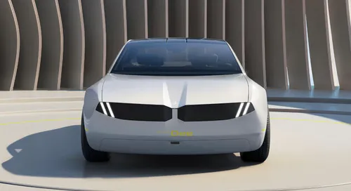 BMW i Vision Dee strak en minimalistisch