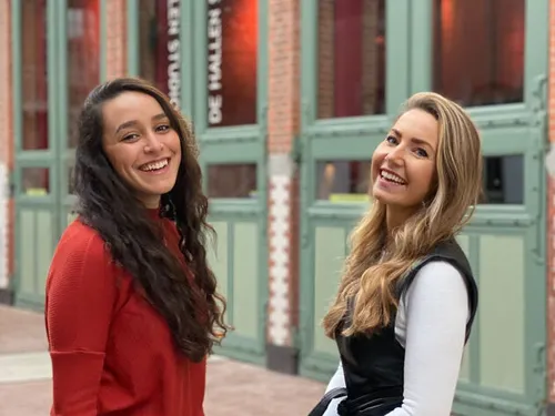 <i>Initiatiefnemers Sophie Tarif &amp; Nina van Boxtel.</i>