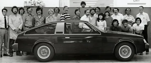 <em>De 1978 Celica met het Calty team<\/em><em>.<\/em>