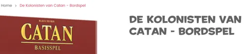 Naamsvermelding op de website
