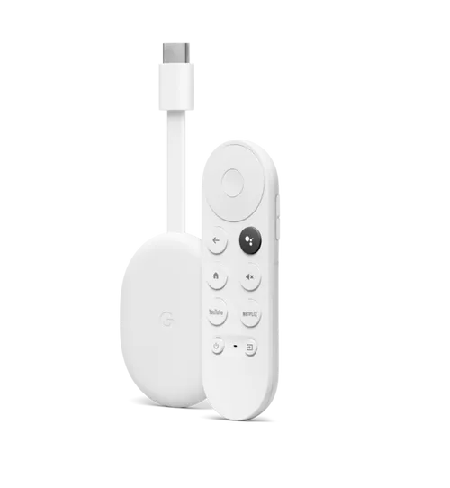 Chromecast with Google TV and Chromecast Voice Remote 1