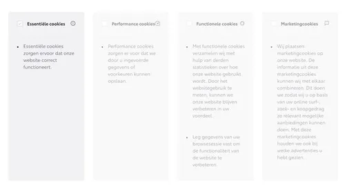 Het aanpassen van cookie-instellingen is niet altijd zo overzichtelijk.